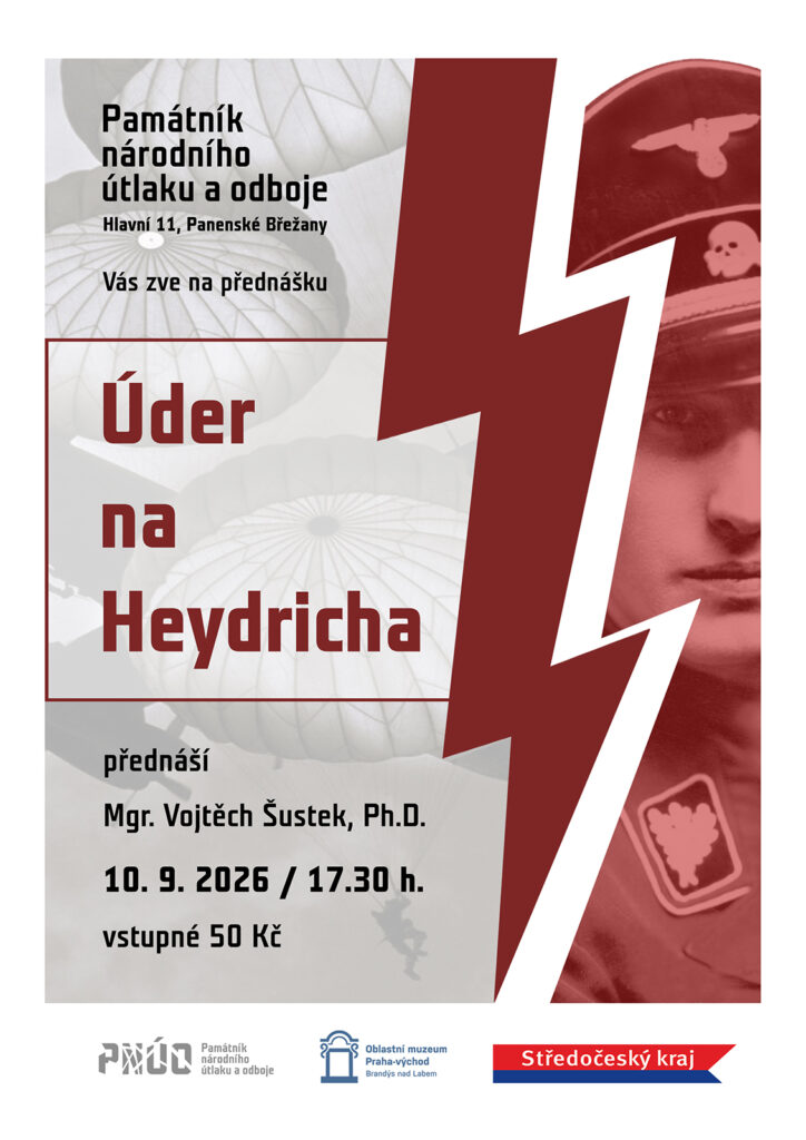 Přednáška Vojtěcha Šustka v Panenských Břeženech 10.9.2026 od 17:30 hodin